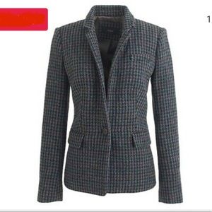 J. Crew Wool Regent Houndstooth Blazer